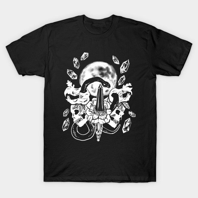Serpent Rising Crystals Goth Witchy Punk